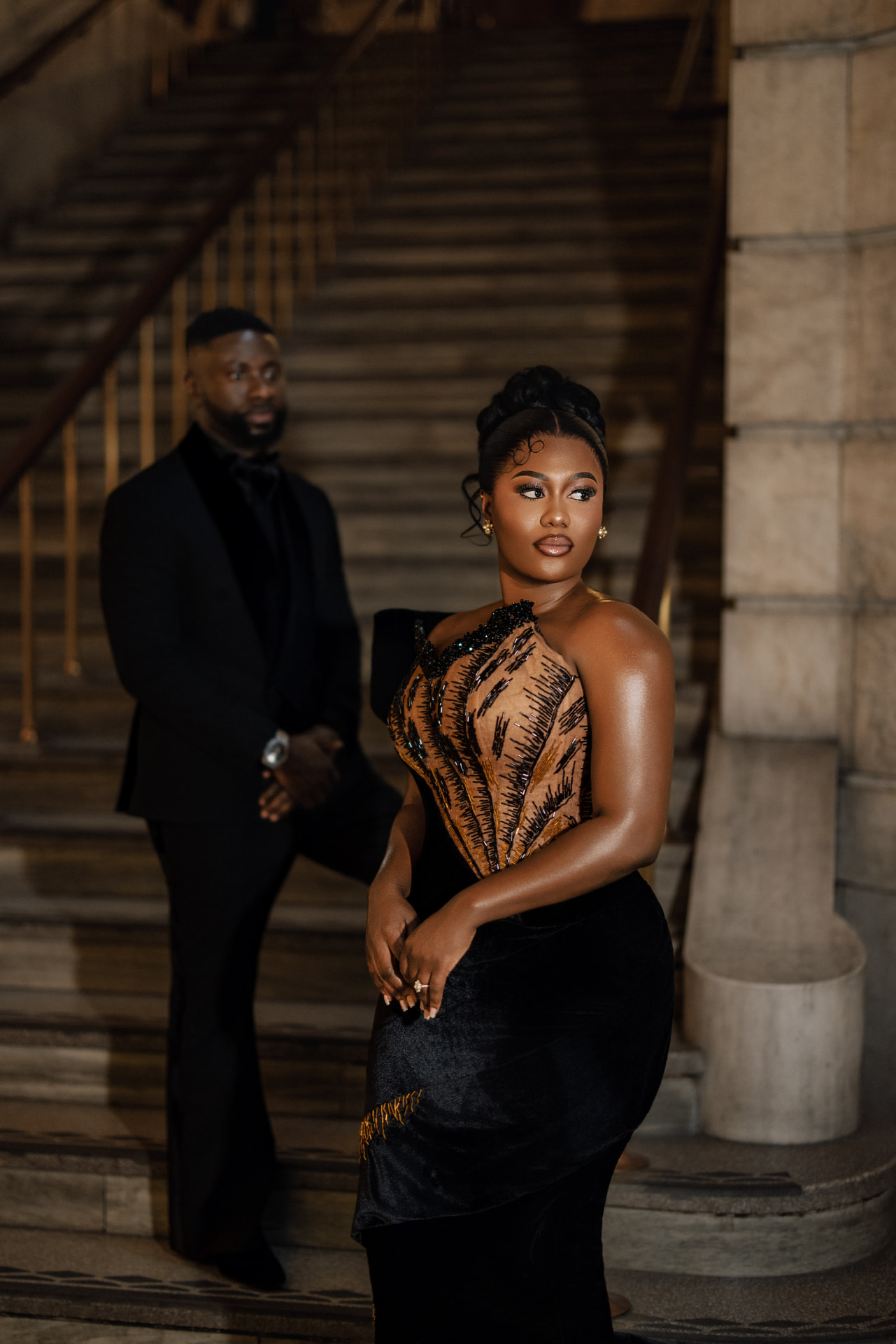 Emmanuel and Priscilla together